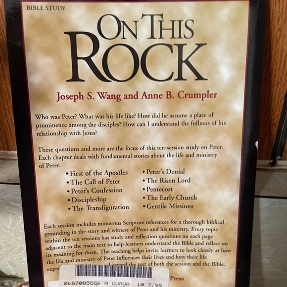 On This Rock - Joseph S. Wang - New  - Paper Back Book - Picture 2 of 2